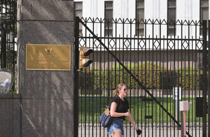 Russian Embassy in Washington.Picture:INN