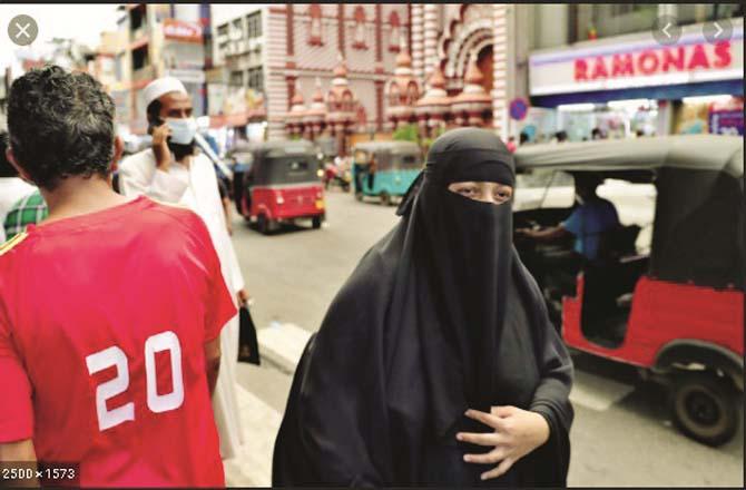 Sri Lanka is preparing to ban the burqa.Picture:PTI