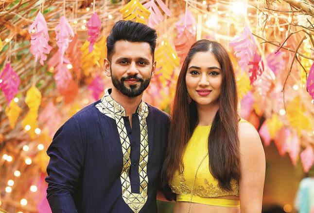 Disha Parmar And Rahul Vaidya.Picture:INN