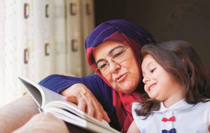 The most sincere and selfless love can be given to children by the elders of the house.Picture:INN