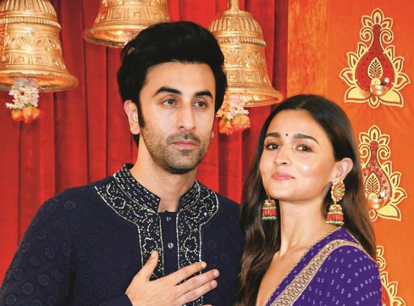 Alia Bhatt and Ranbir Kapoor.Picture:INN