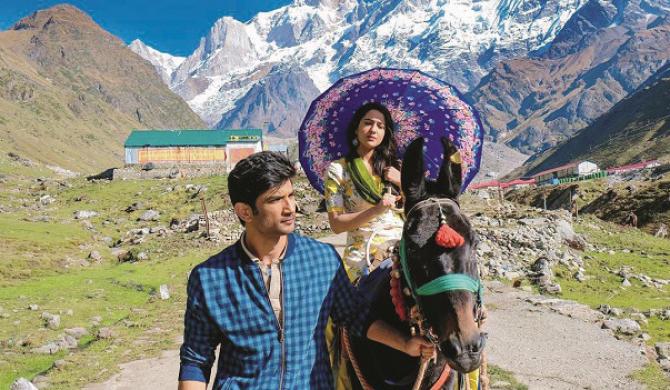 Sushant Singh Rajput and Sara Ali Khan.Picture:INN