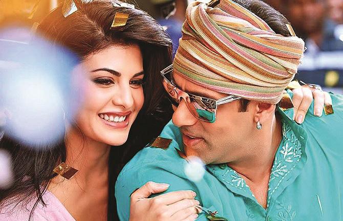 Salman Khan and Jacqueline Fernandez..Picture:INN