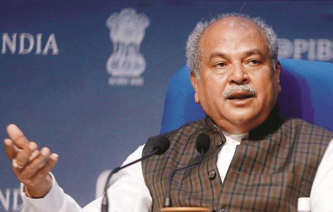 Minister of Agriculture Narendra Singh Tomar.Picture:INN