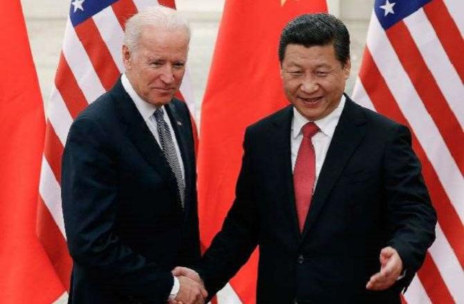 Xi Jinpin and Joe Biden.Picture:INN