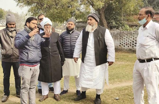 Kanpur: Hafiz Abdul Qaddos Hadi, Qazi of Armapur State Cemetery.Picture :INN