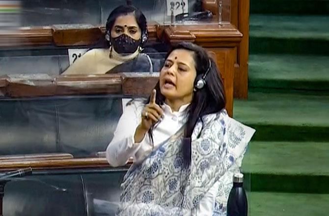 Mahua Moitra - Pic : PTI