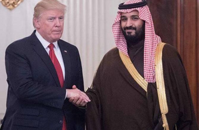 Trump and MBS - Pic : INN