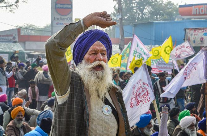 Farmers Protest - Pic : PTI