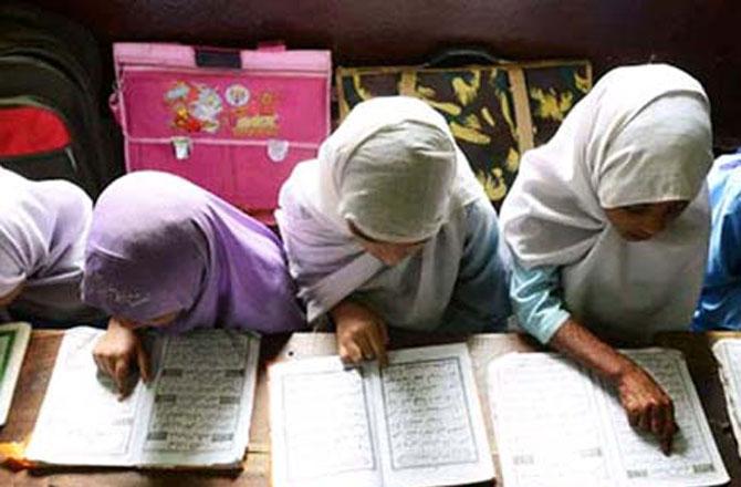 Madarsa Students - Pic : INN