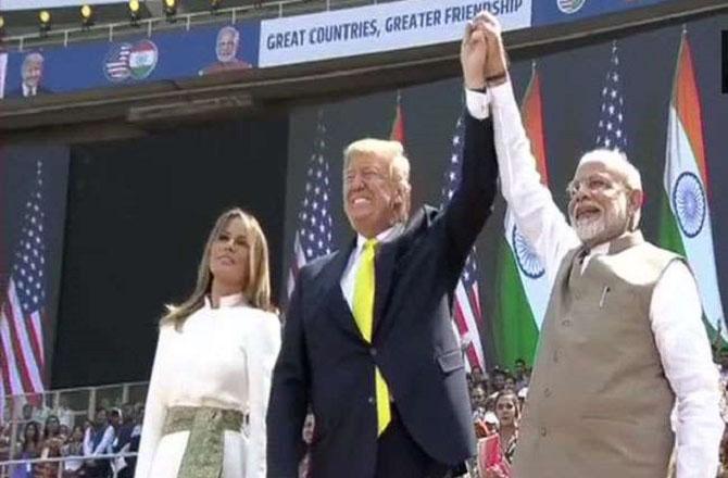 Narendra Modi And Donald Trump.Picture :INN