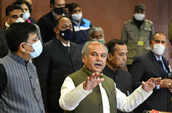 Narendra Singh Tomar - Pic : PTI