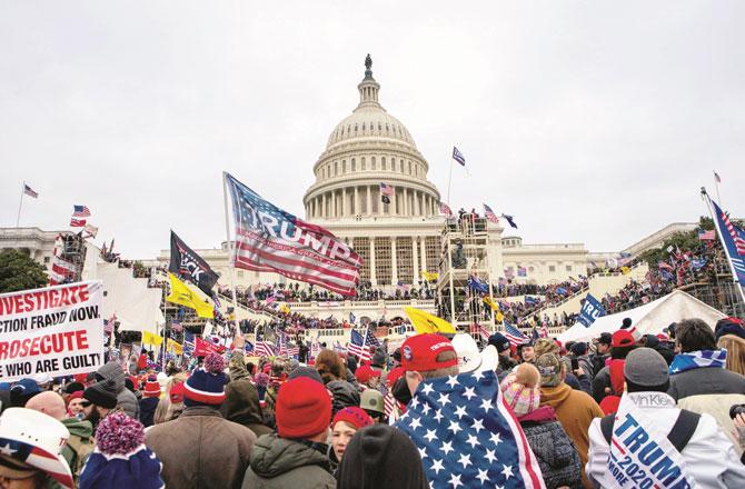 Trump Supporter Protest