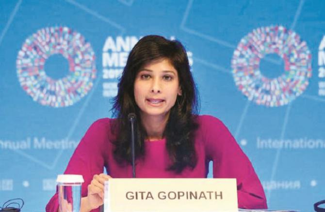  Geeta Gopinath, a senior official in economic affairs.Picture:INN