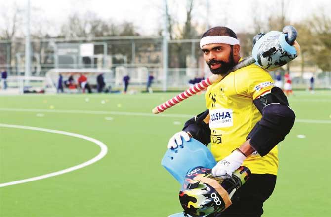 India`s veteran hockey goalkeeper PR Sreejesh.Picture:PTI