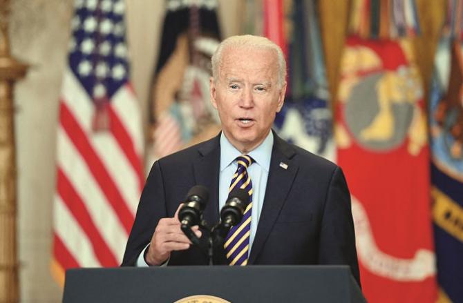 Biden also expressed concern over the growing number of cyber attacks in the country..Picture:INN