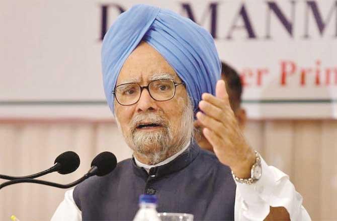 Former Prime Minister Dr. Manmohan Singh who has warned the government on the economy.Picture:PTI