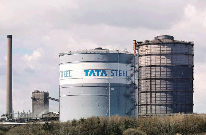  Tata Steel reduced its debt by 24% in the Corona crisis.Picture:INN