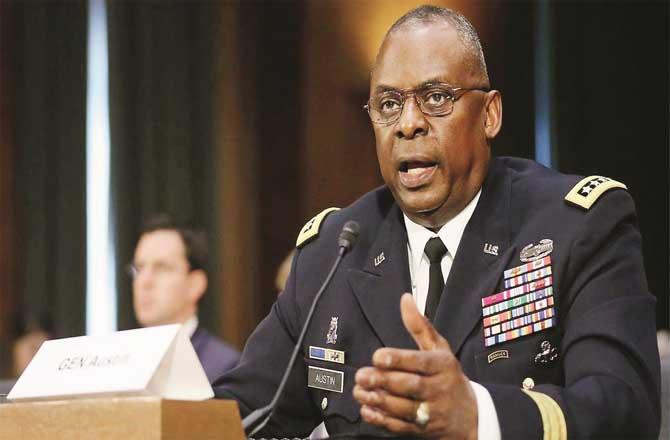 Lloyd Austin is advising the Afghan forces while his own troops are leaving Afghanistan.Picture:PTI