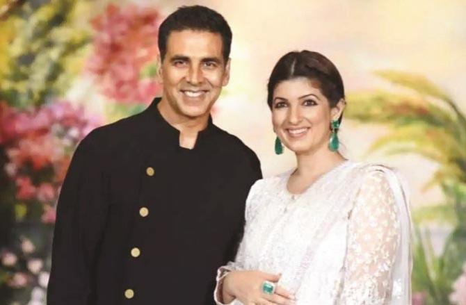  Akshay Kumar and Twinkle Khanna. Picture:INN