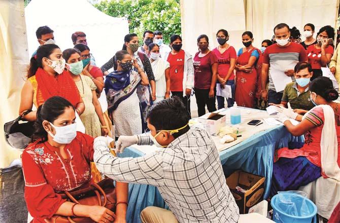 Vaccines are being lined up in Patna, the capital of Bihar. Picture: PTI