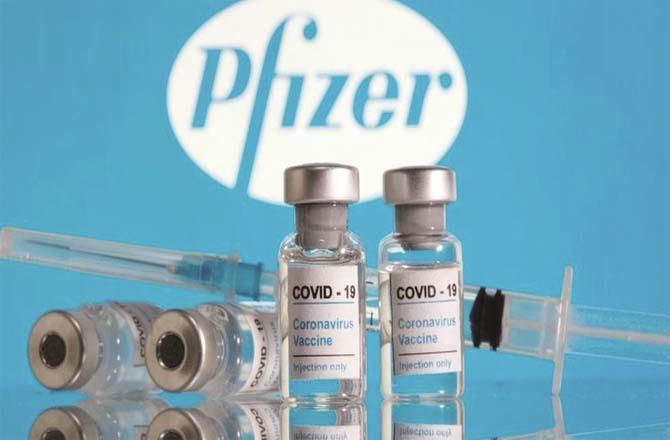 Pfizer vaccine.Picture:PTI
