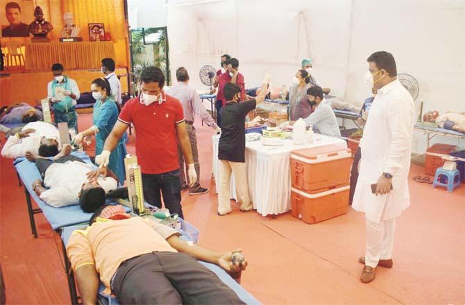 An appeal has been made to organize a blood donation camp by creating public awareness for blood donation. (File photo)