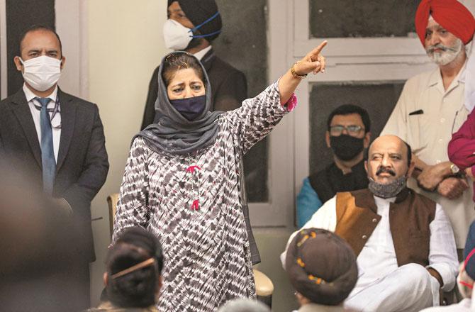 Mehbooba Mufti - Pic : INN