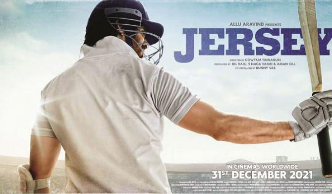 A photo of Shahid Kapoor`s film Jersey.Picture:INN