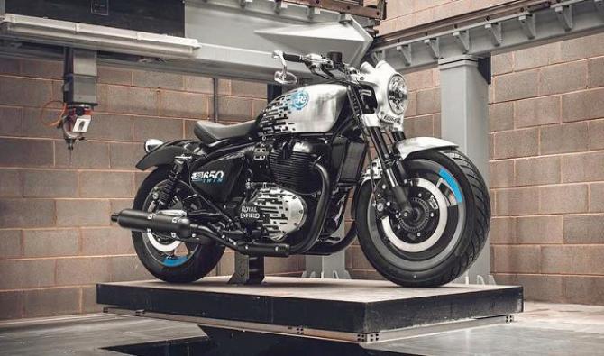 Royal Enfield unveils SG 650.Picture:INN