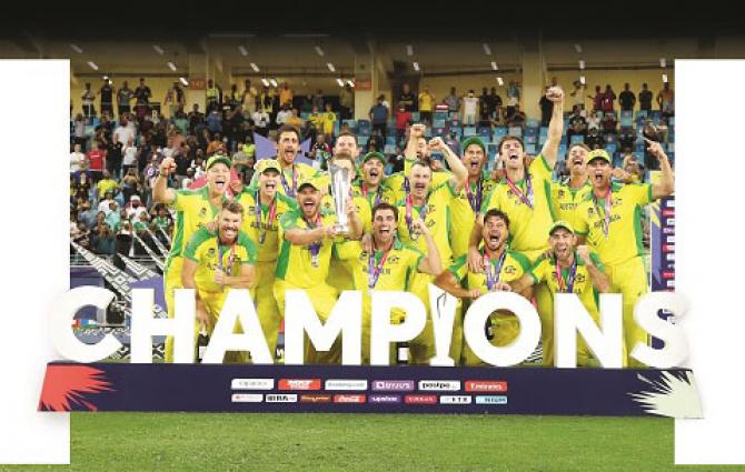 Australia becomes T20 champions for the first time. Picture:INN