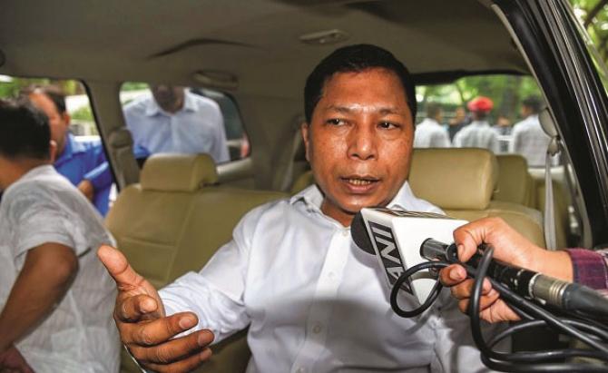 The rebels include former Congress chief minister Mukul Sangma..Picture:INN