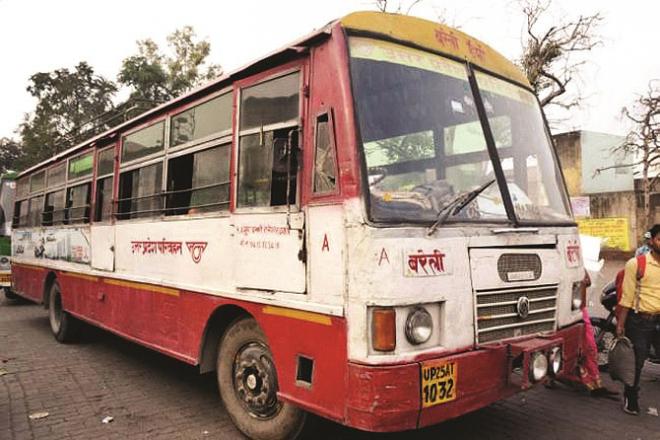 There are 80 roadways buses at Pratapgarh Depot.Picture:INN