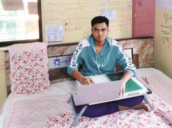 Promising student Arhan Ahmed achieved significant success..Picture:INN