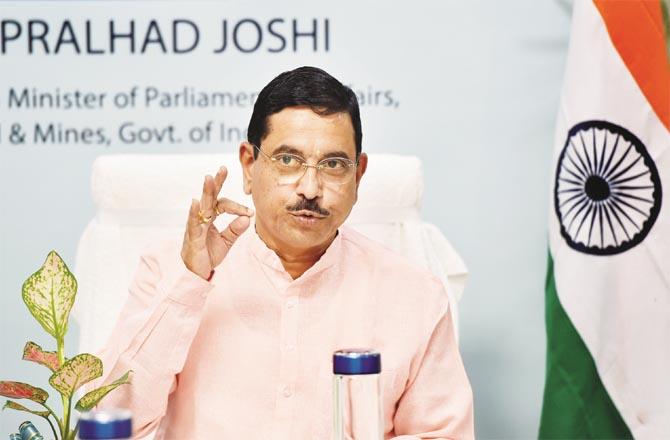 Union Minister Pralhad Joshi.