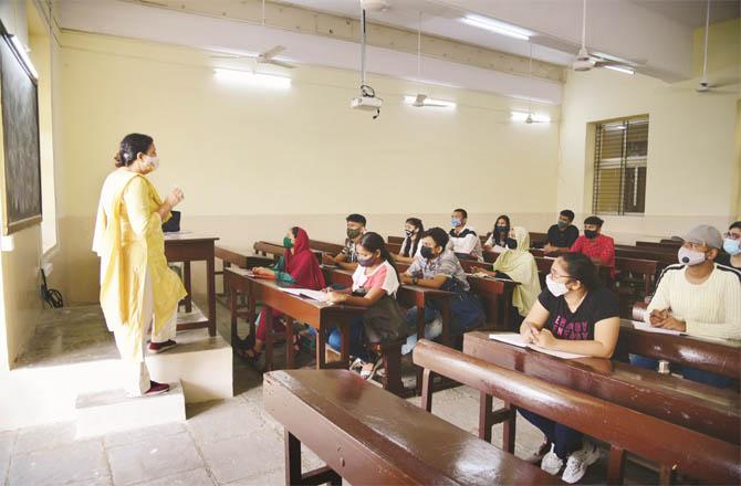 The process of studying in colleges has also started but thousands of seats are still vacant.