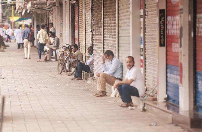 In Mumbai, the senate was overshadowed by the closure of shops in congested areas. (Photo: PTI)