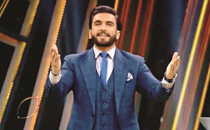 Ranveer Singh will now also appear on TV.Picture:INN