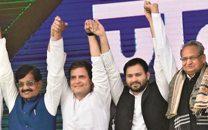 RJD and Congress seem to be splitting!.Picture:INN