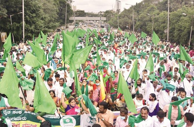 Efforts to sabotage the successful farmers` movement are ongoing. (Photo: PTI)