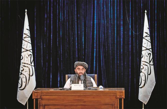 Taliban spokesman Zabihullah Mujahid (Photo: Agency)