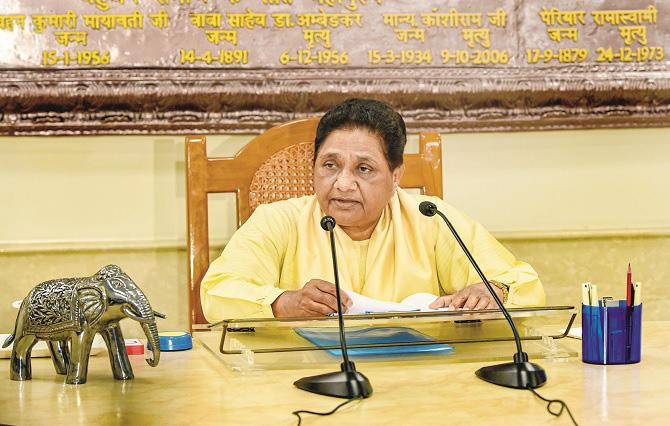 BSP supremo Mayawati has become more active after UP elections!.Picture:INN