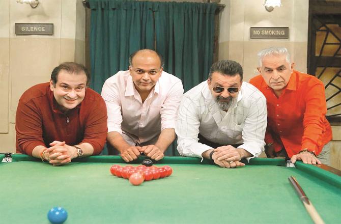 Dilip Tahil, Sanjay Dutt, Ashutosh Gowariker 