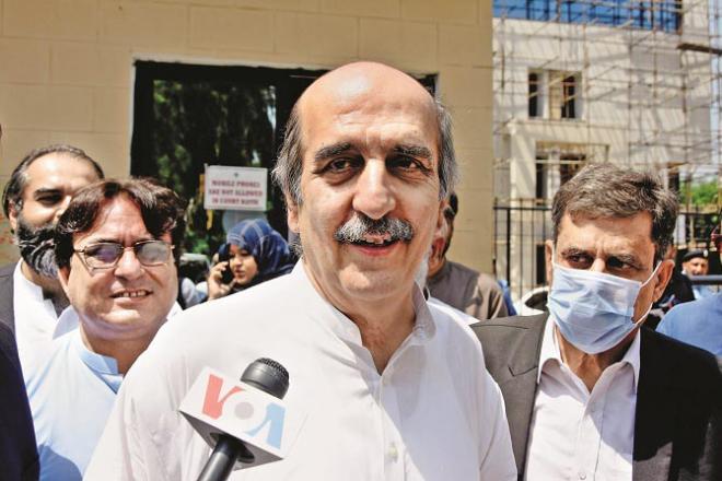 Akbar Babar is a former leader of PTI filed a complaint against Imran Khan`s party.Picture:AP/PTI