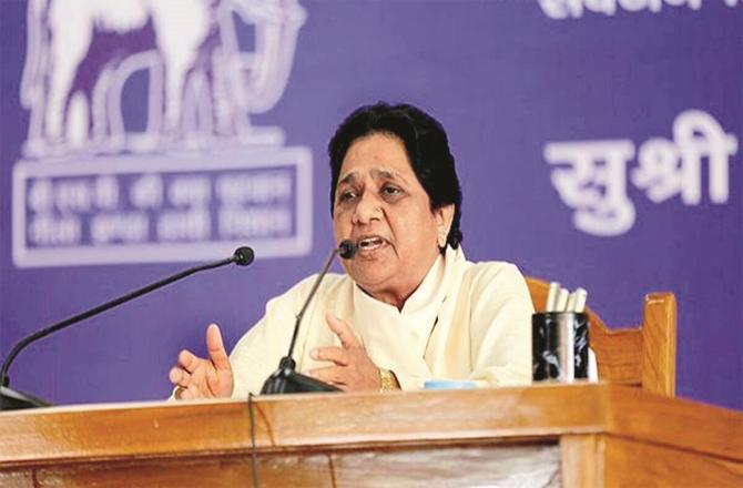 BSP supremo Mayawati has helped BJP many times (file photo).