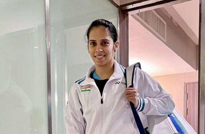 Saina Nehwal .Picture:INN