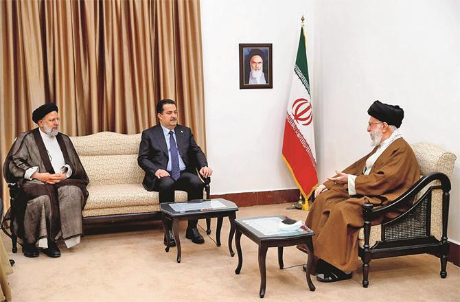   کشیدگی کے درمیان عراقی  وزیر اعظم محمد شیاع  السودانی کا دورہ ٔ ایران 