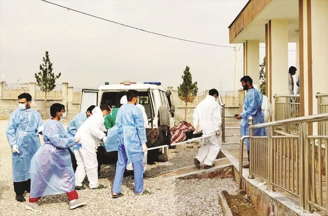The injured are being treated in a hospital in Parwan province