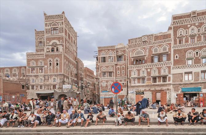 A picture of Sana`a, the capital of Yemen. In the Arab region, Yemen remained under the tyranny of Sassanid rulers for fifty years