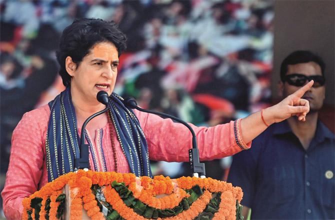 Now Priyanka Gandhi will work to advance Rahul`s mission (file photo).